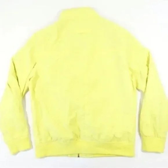 New CLUB ROOMMen's Regular-Fit Bomber Jacket,Yellow Large